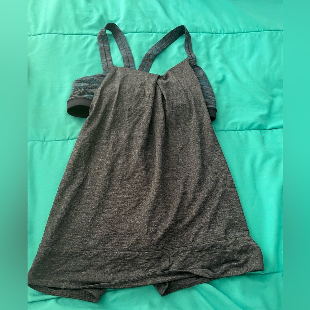Lululemon built in bra top